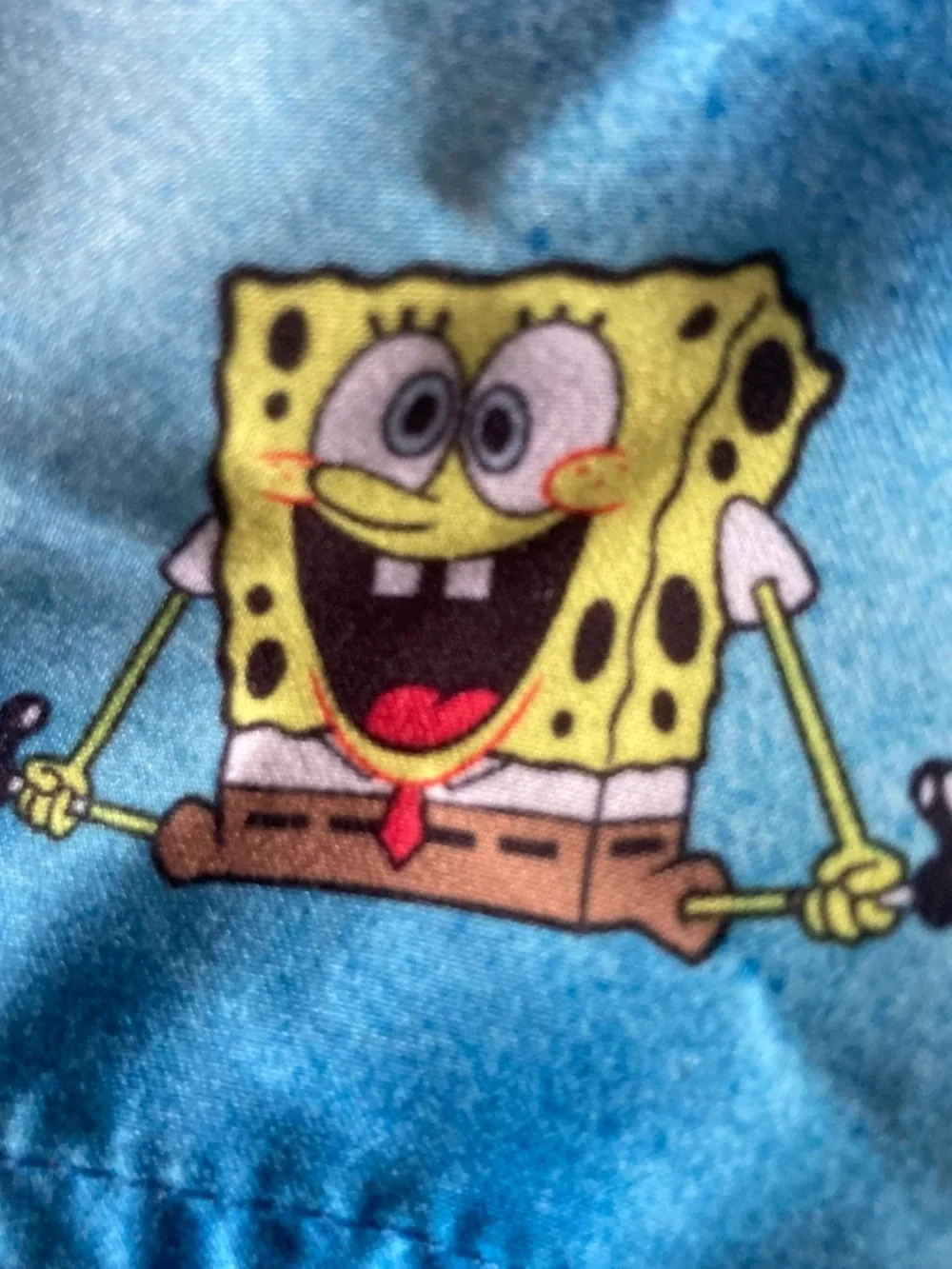 Nickelodeon SZ L SpongeBob Teal Blue Swim suit